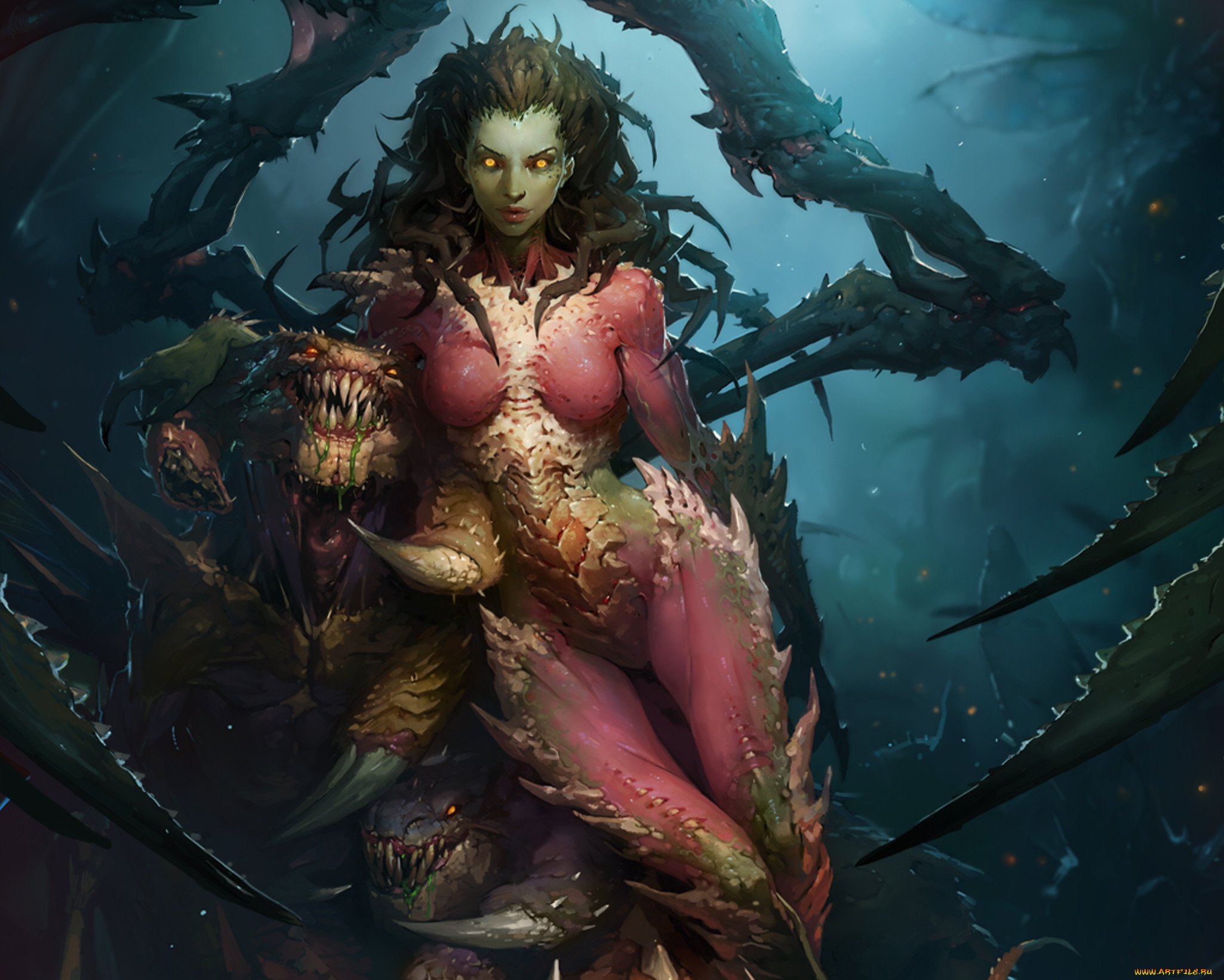starcraft, , , ii, wings, of, liberty, sarah, kerrigan, , 